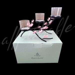 PartyLite Cherry Blossom Centerpiece